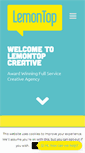 Mobile Screenshot of lemontopcreative.com